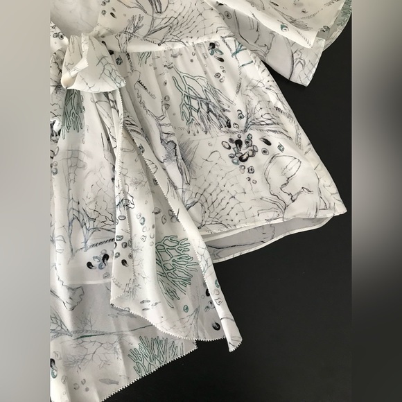 Club Monaco silk cropped top - Picture 7 of 16